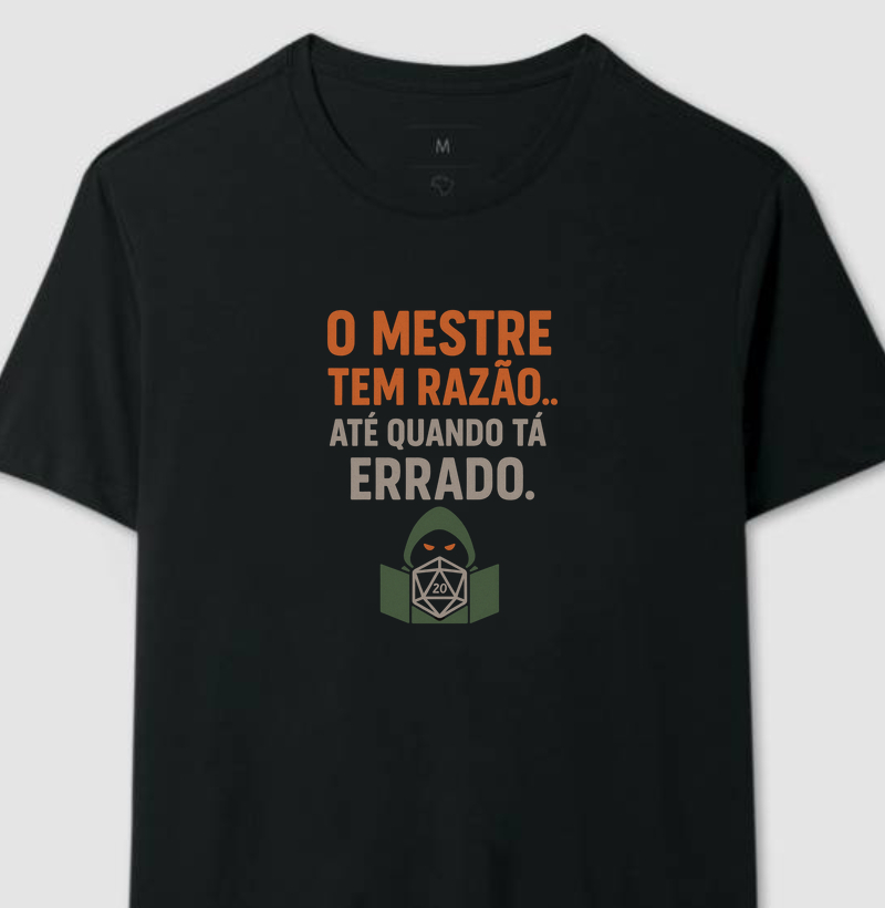 O MESTRE TEM RAZÃO