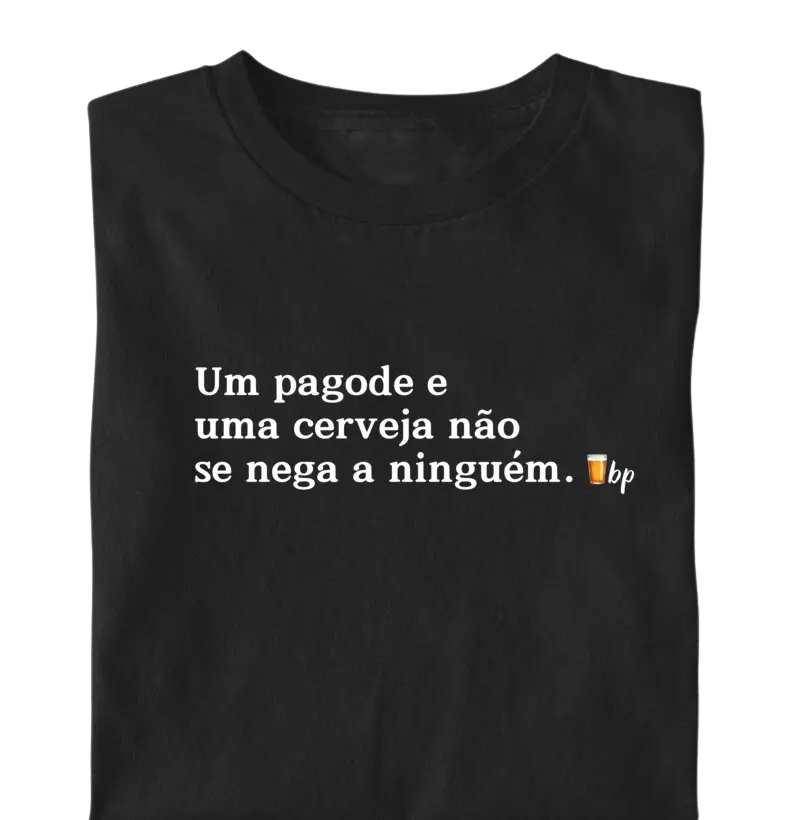 Um pagode e uma cerveja