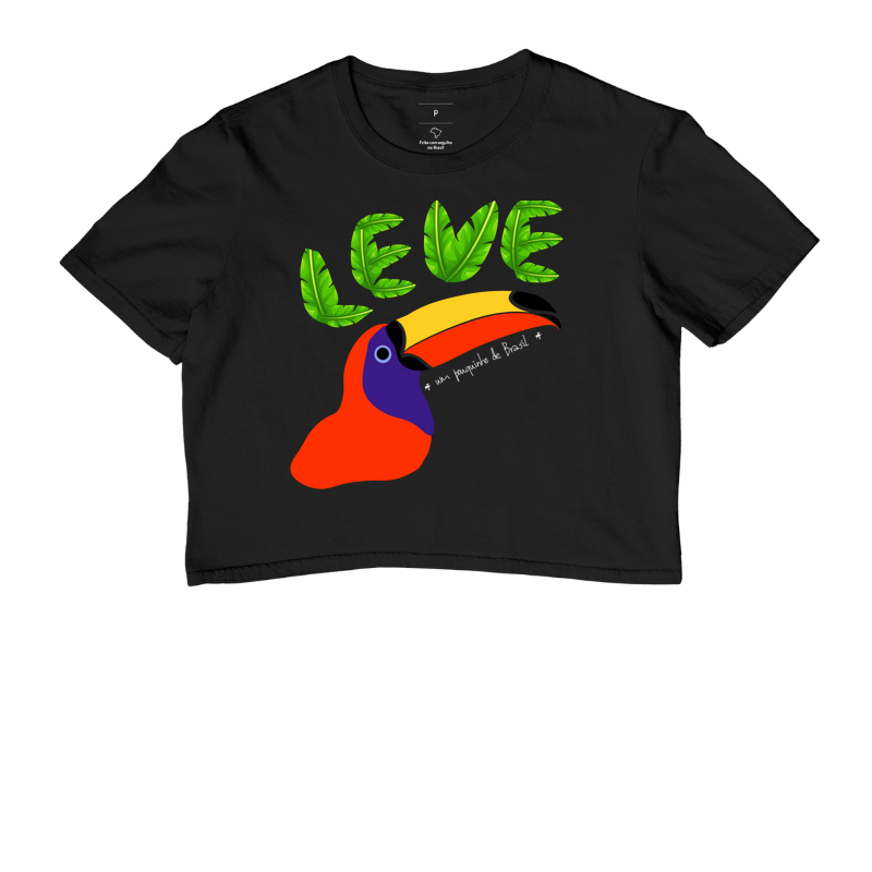 Cropped Leve Tucano Brasileiro