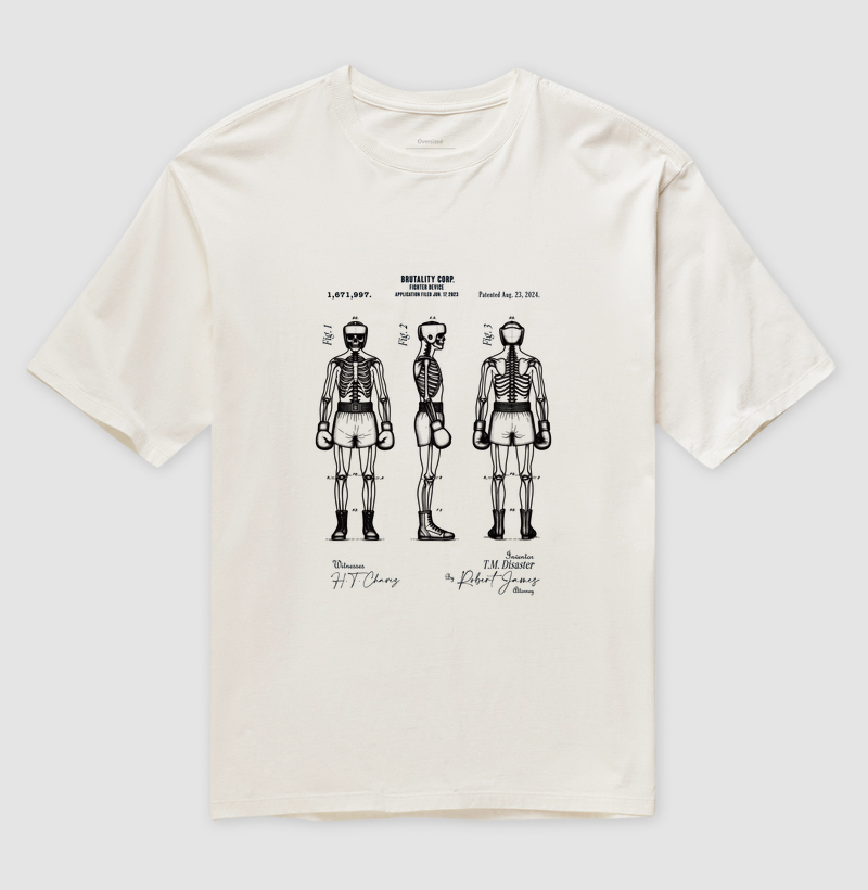 Oversized - Blue Print