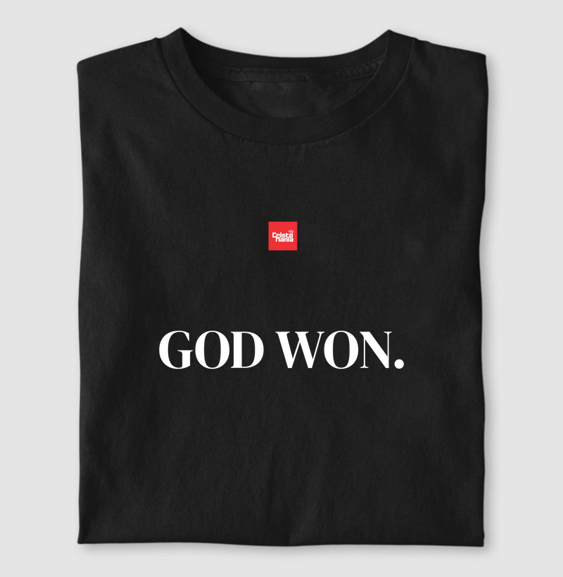 Camiseta - God won 2
