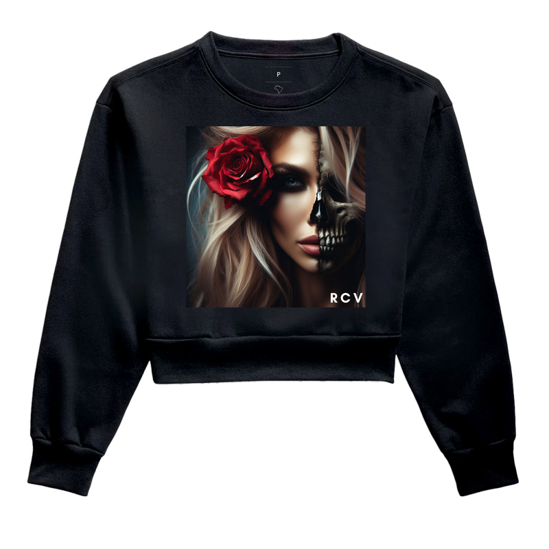 Camiseta RCV Rosa Caveira Nigth