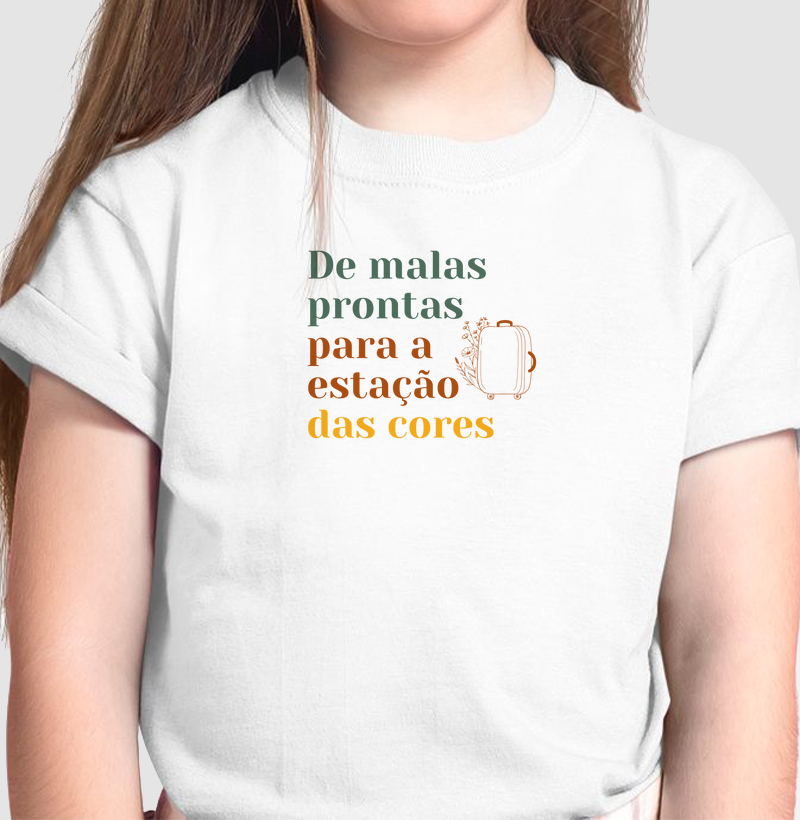 De malas prontas para a estação das cores