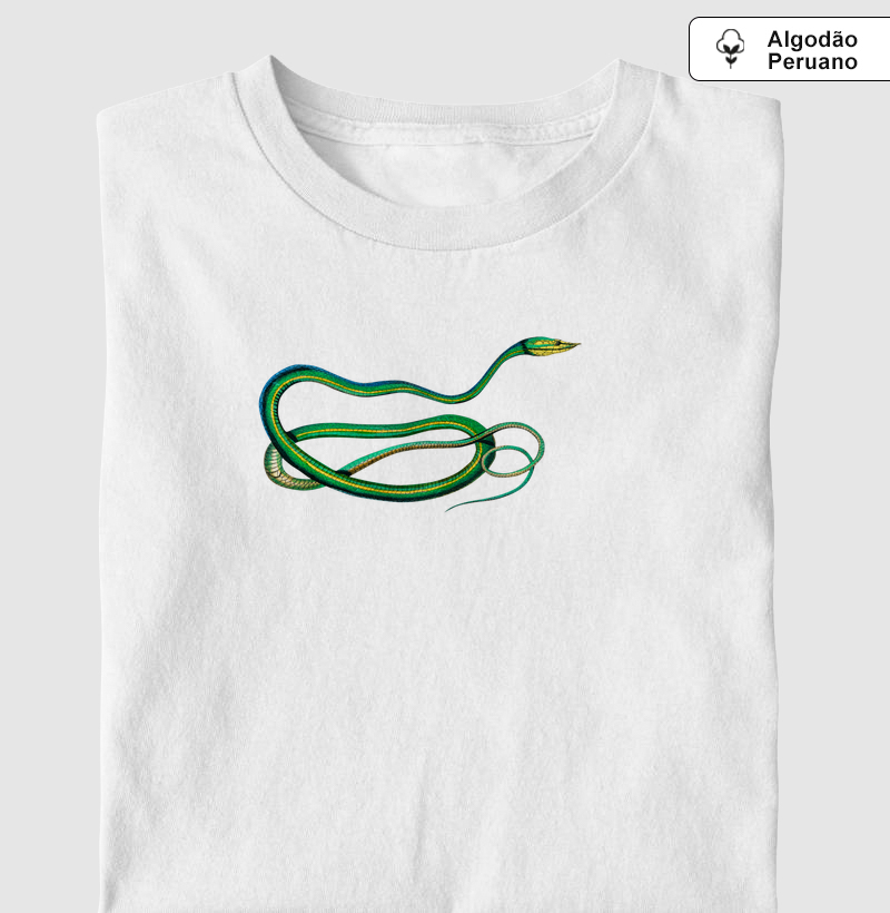 Vintage green vine snake