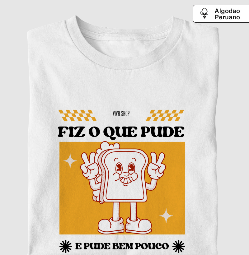 fiz o que pude