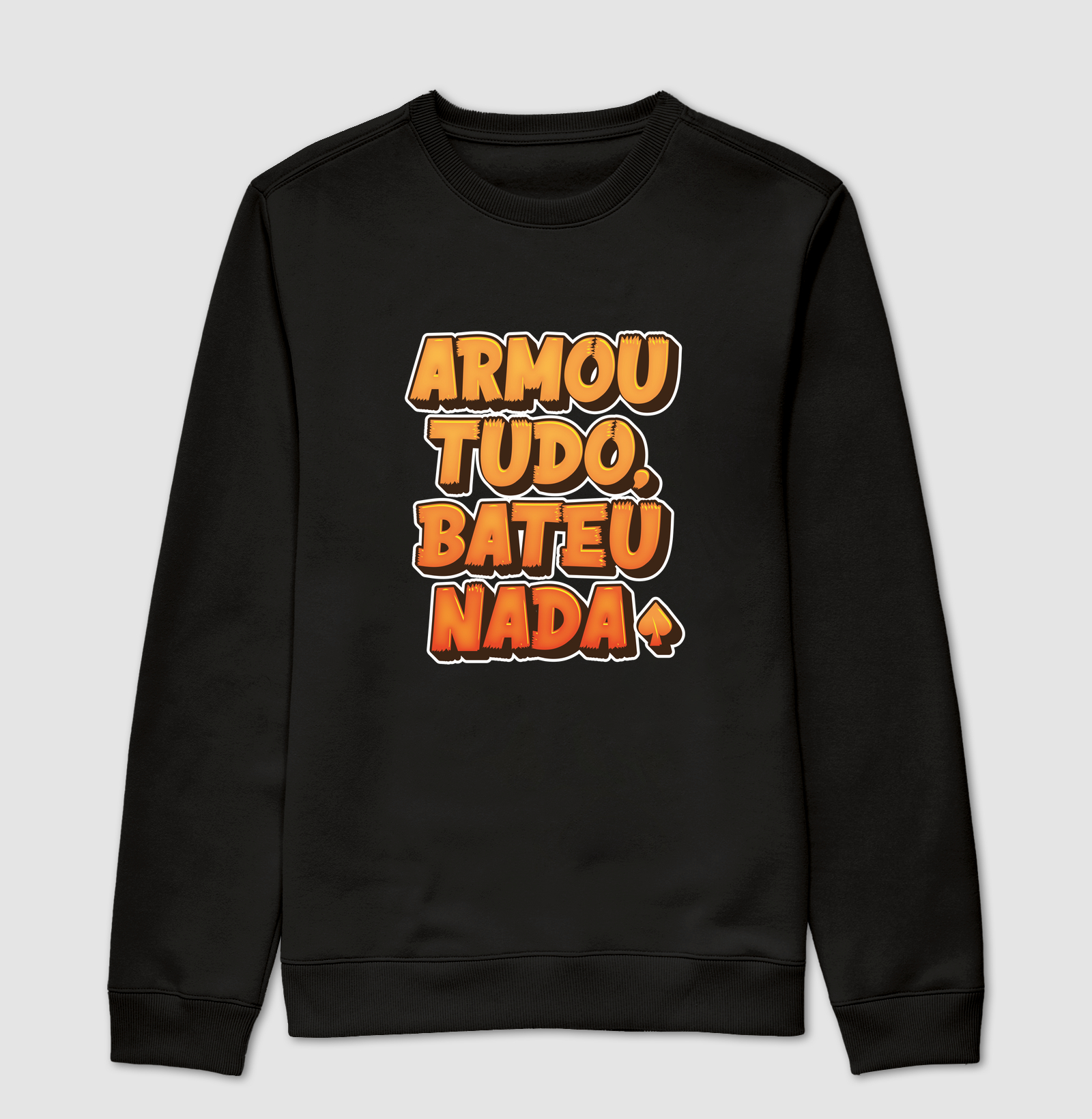 Armou tudo, bateu nada.