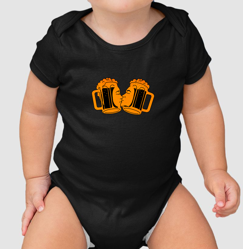 Kiss Beers: Body Infantil - Amor e Cerveja em Um Design Único