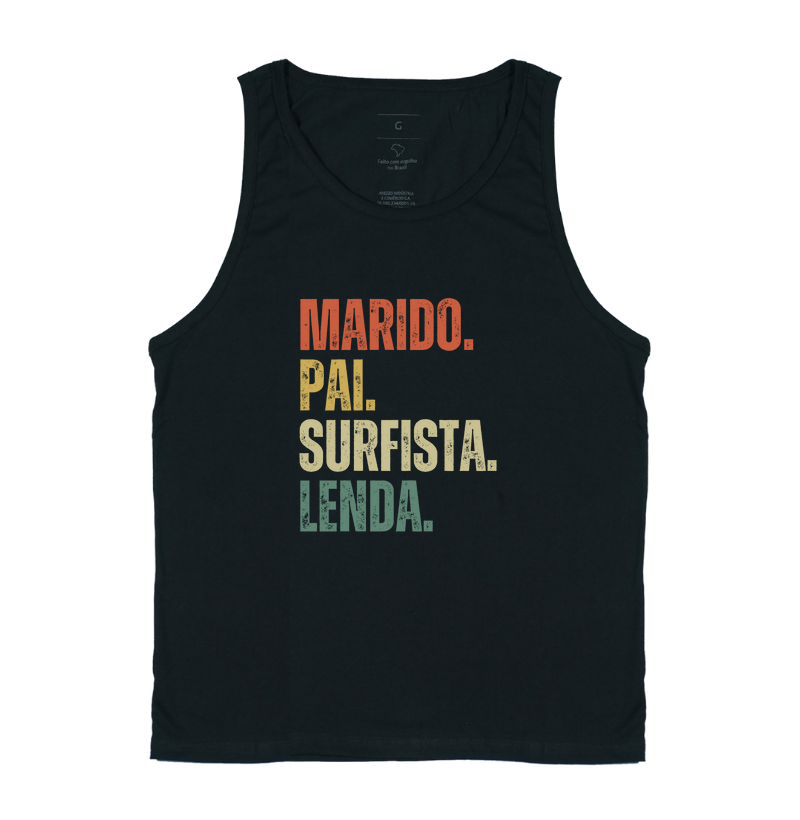 Marido. Pai. Surfista. Lenda.