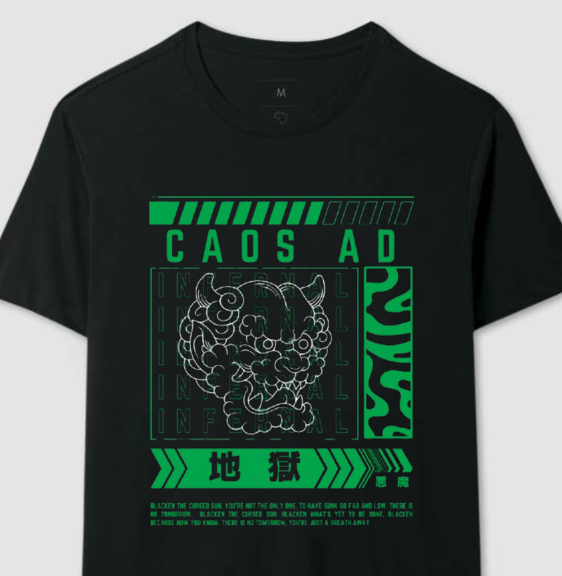 Camiseta - Tigeer - Caos AD