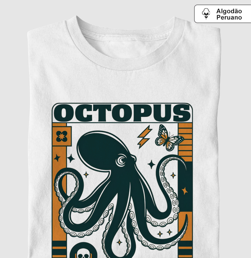 Camiseta "Octopus Urban" - O Rei da Selva de Pedra