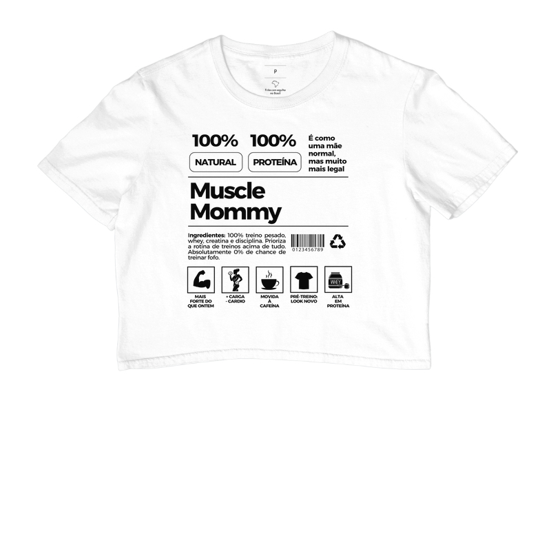 Rótulo Muscle Mommy