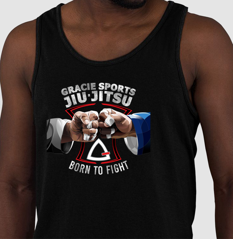 Born to Fight Regata Preta