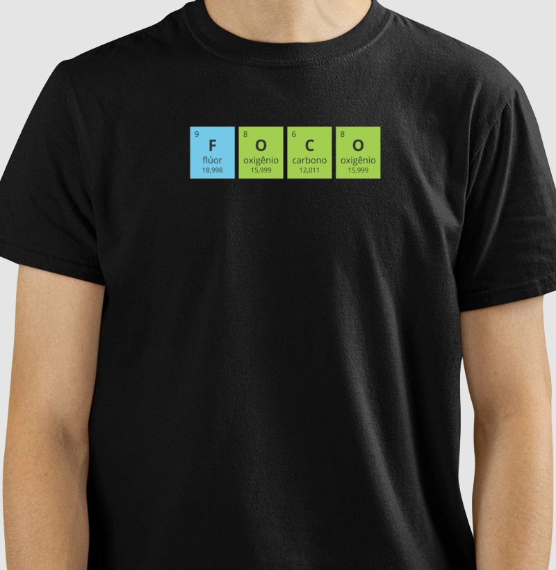 Camiseta Casual Foco