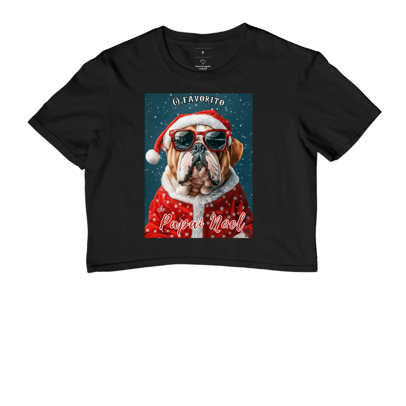 Cropped Bulldog Ingles "Favorito"