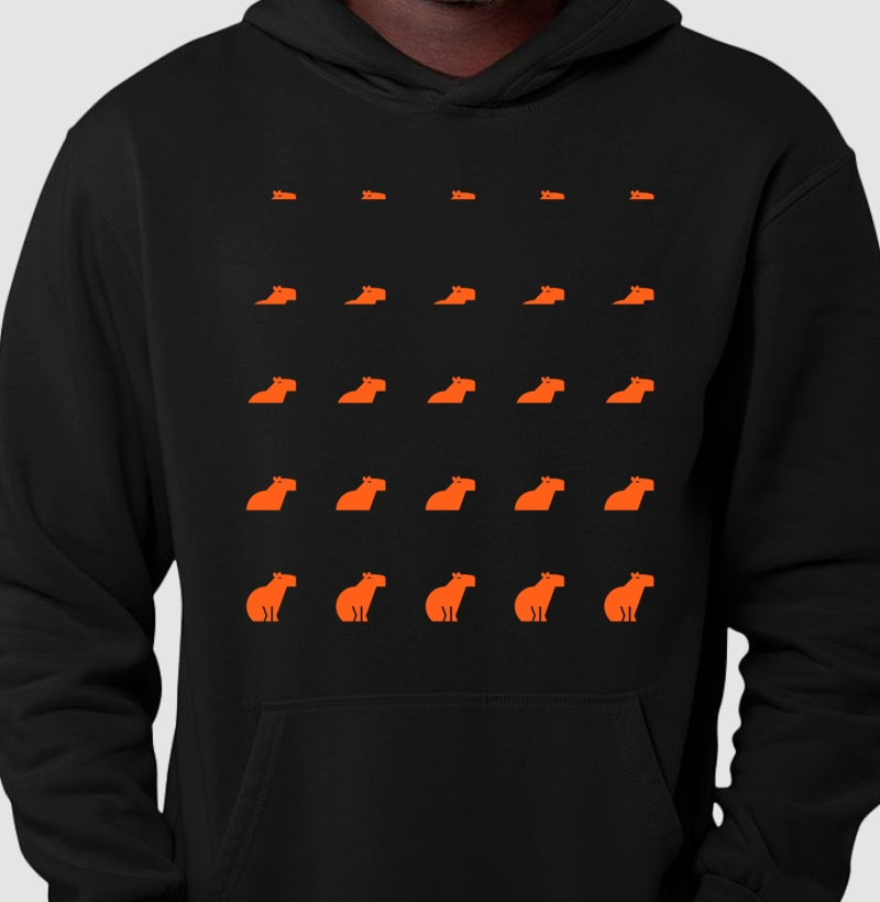 Hoodie Moletom Capyhub - Capivaral