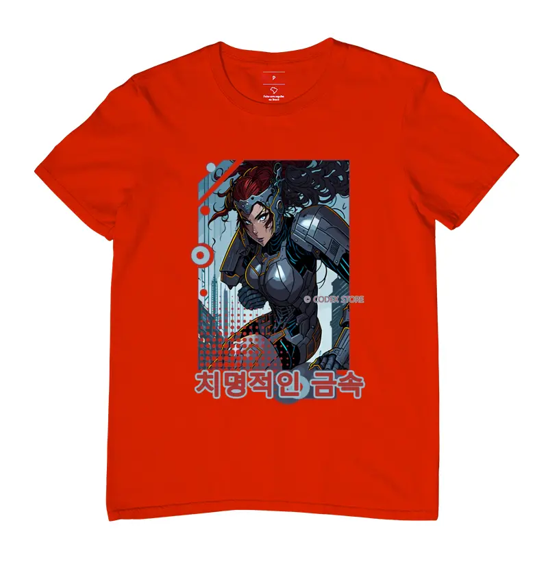 CAMISETA METAL LETAL KOREA