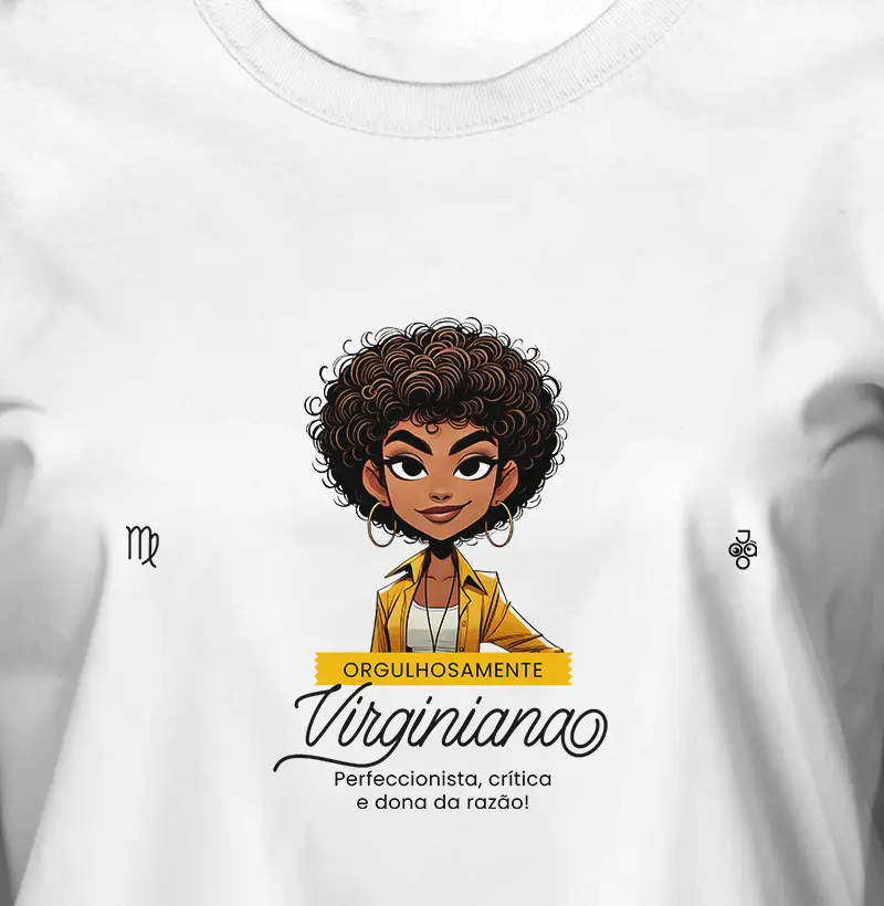 Camiseta Virgem