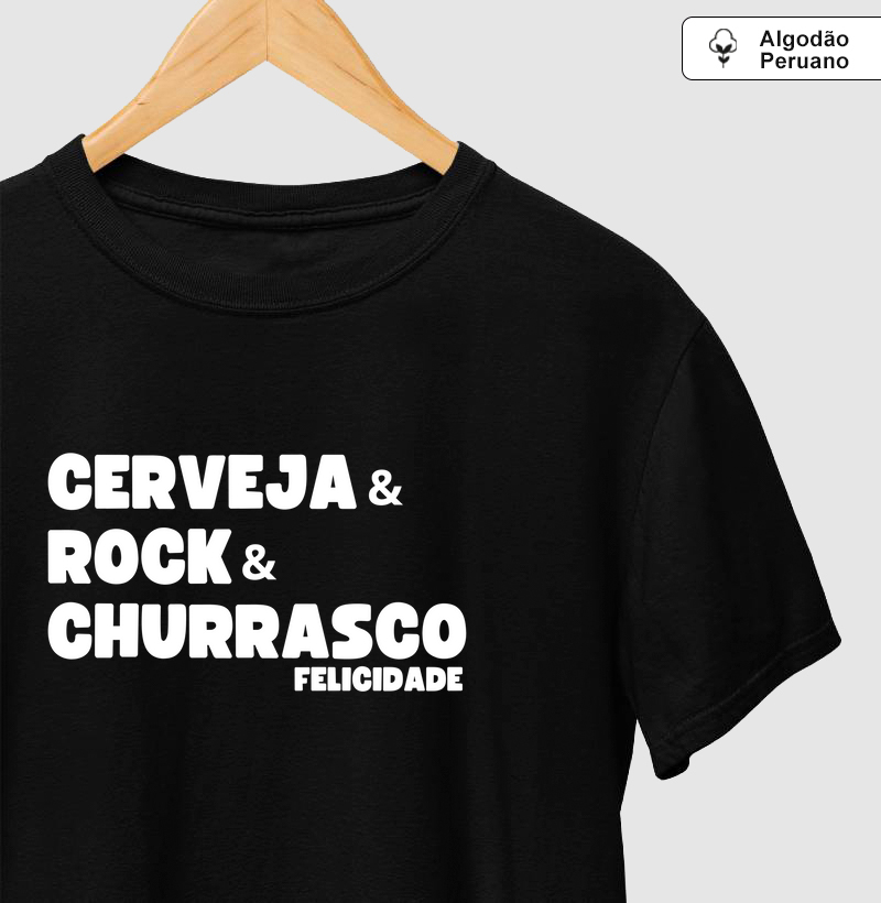 CERVEJA, ROCK, CHURRASCO.FELICIDADE