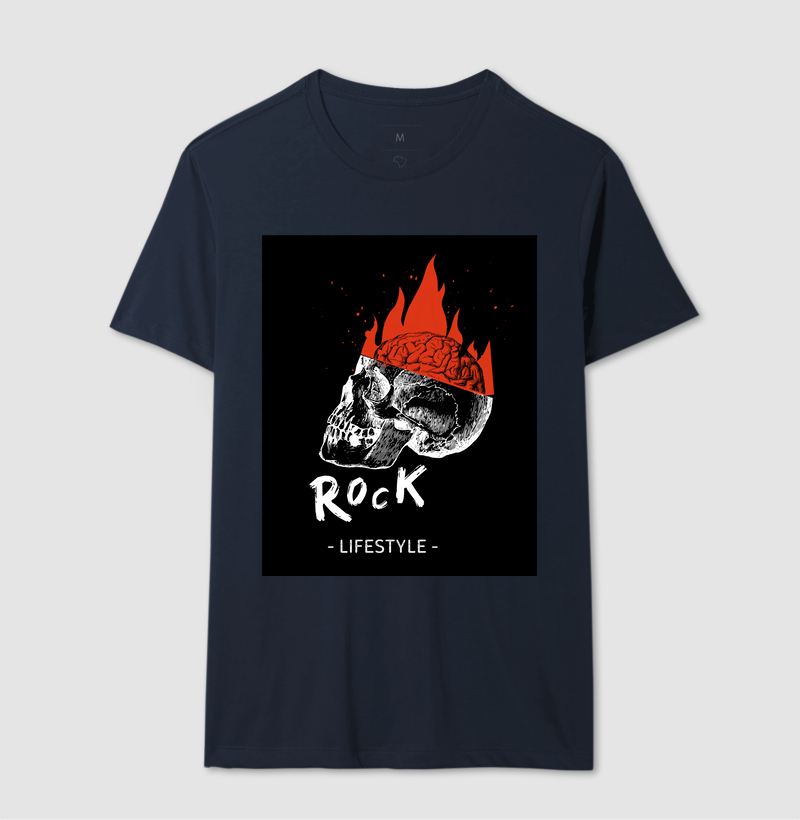 camisa skull rock 