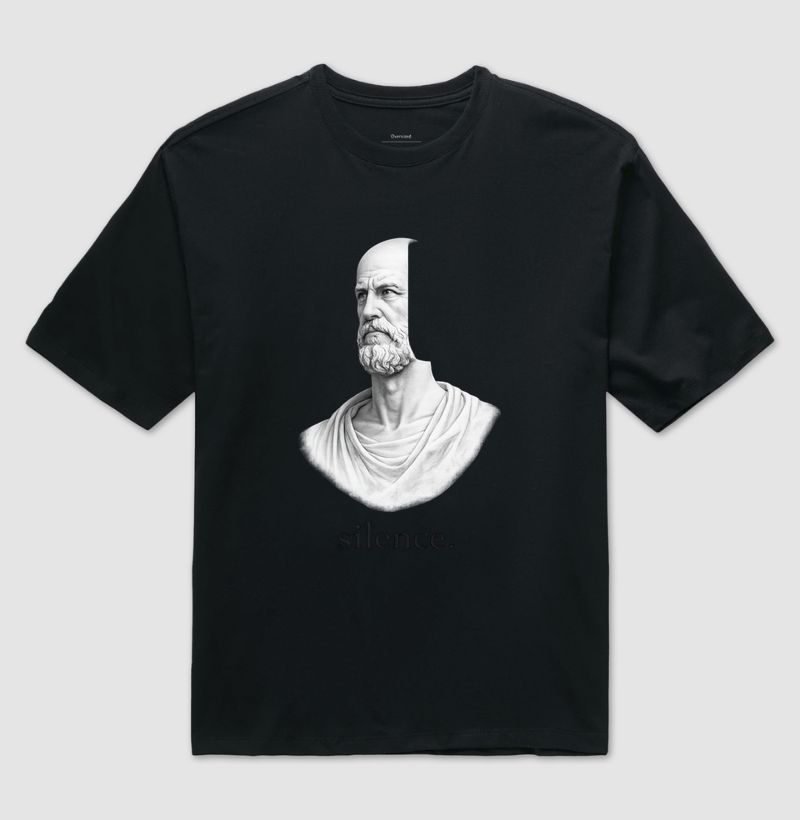Camiseta Estoicismo "Silence"