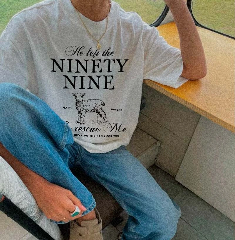 Tshirt Oversized Ninety-Nine