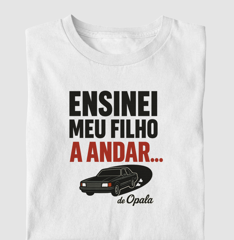 Ensinei meu filho a andar de Opala