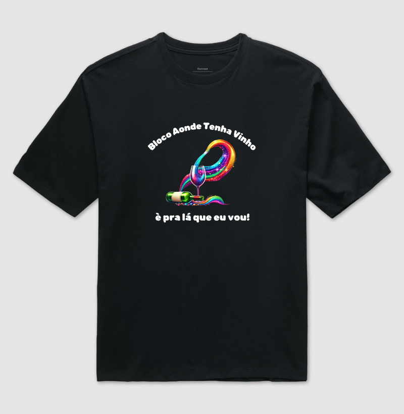 Camiseta Bloco do Vinho