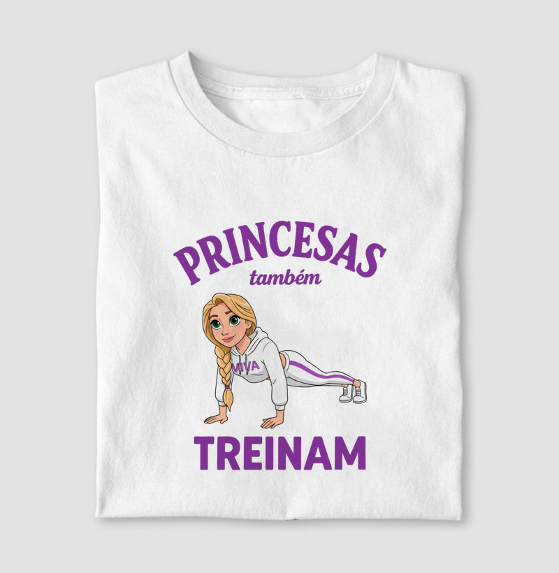 Princesas também treinam - Disney