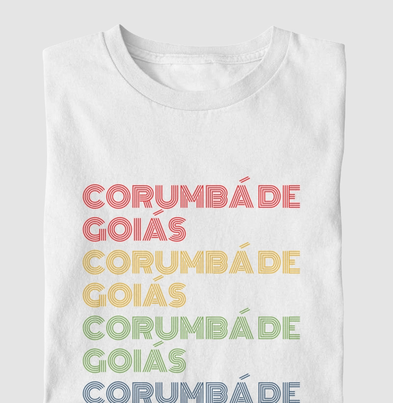 Corumbá de Goiás Letreiro Retrô