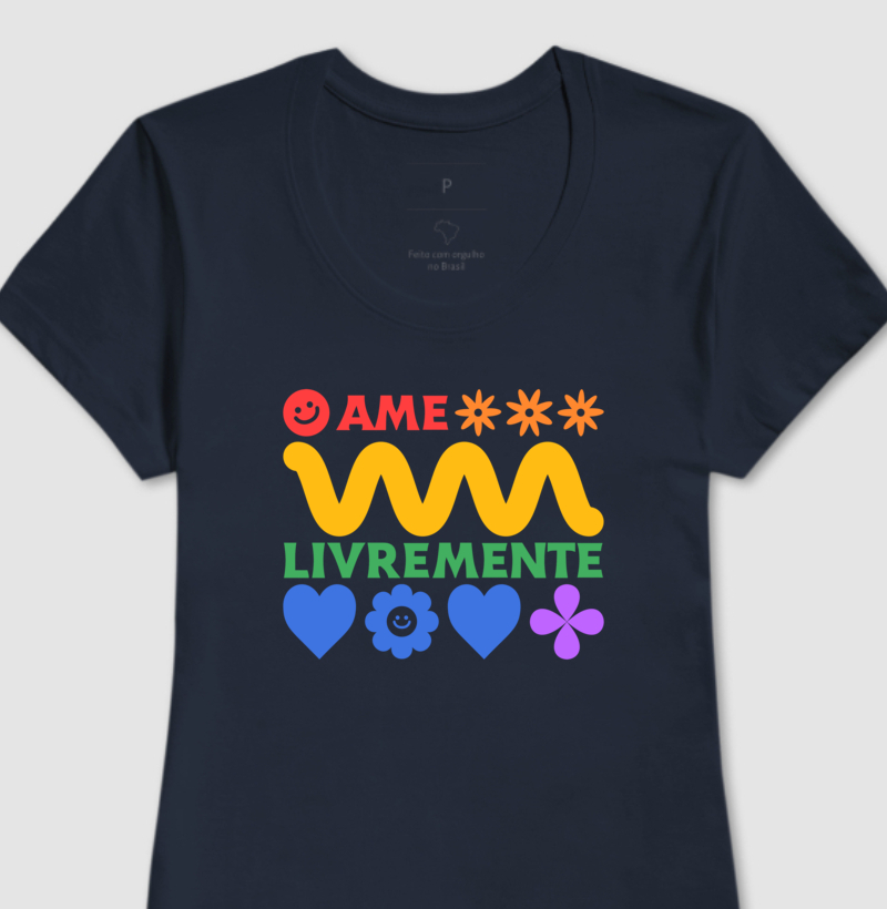 Camiseta Ame Livremente 