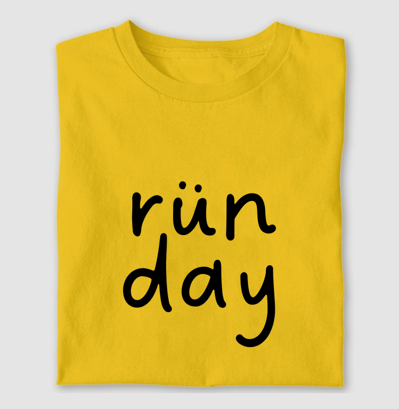 Run day - estampa central 