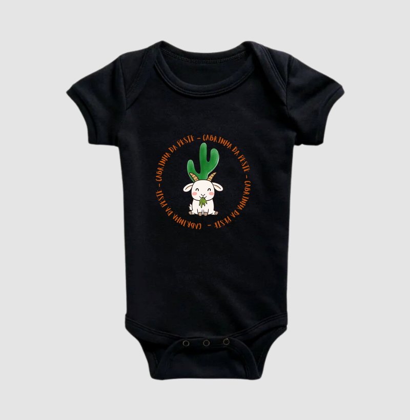 Body Infantil Cabrinha da Peste | OxenteWear