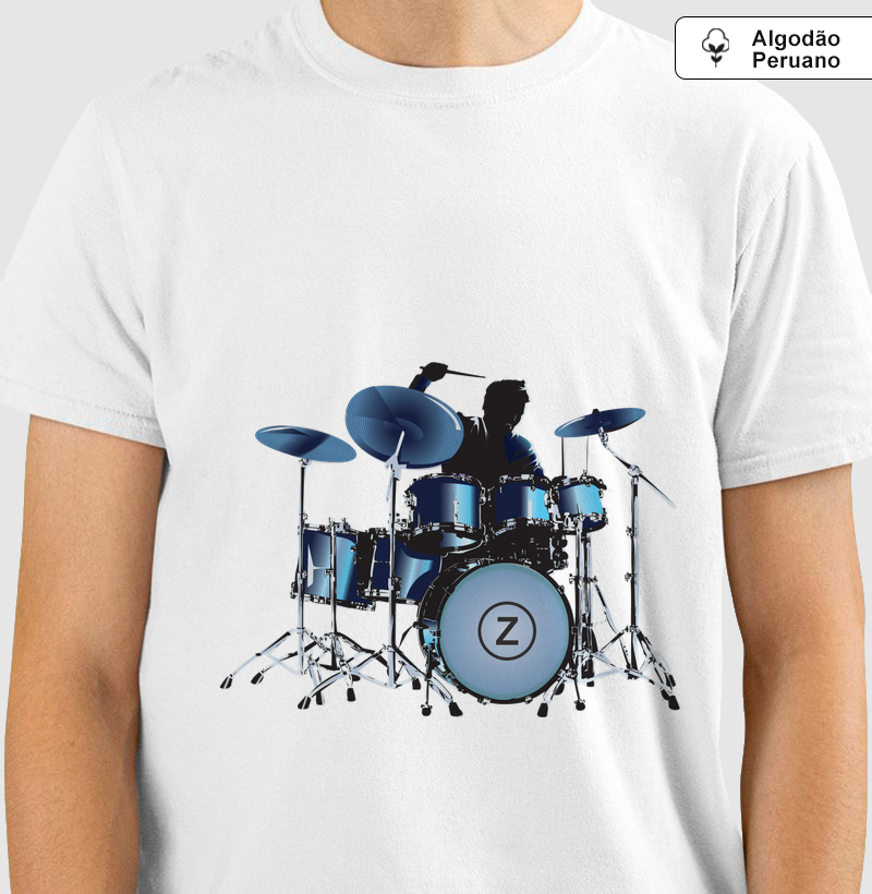 Camiseta bateria - ZAIRE Brasil