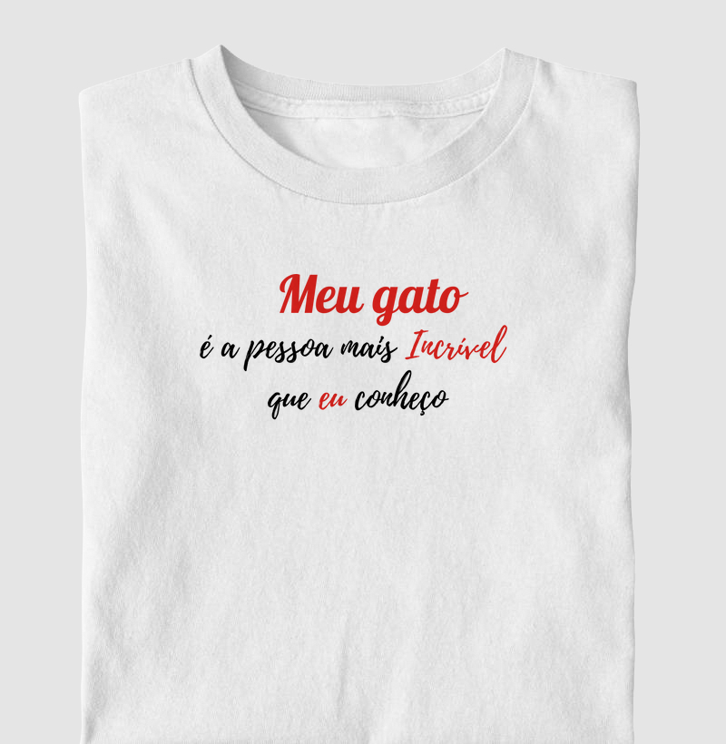 Meu gato é a pessoa mais incrível
