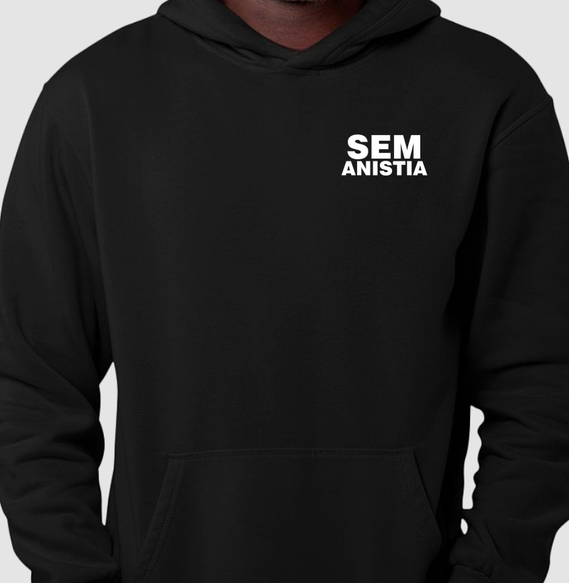 Moletom Sem Anistia peito 