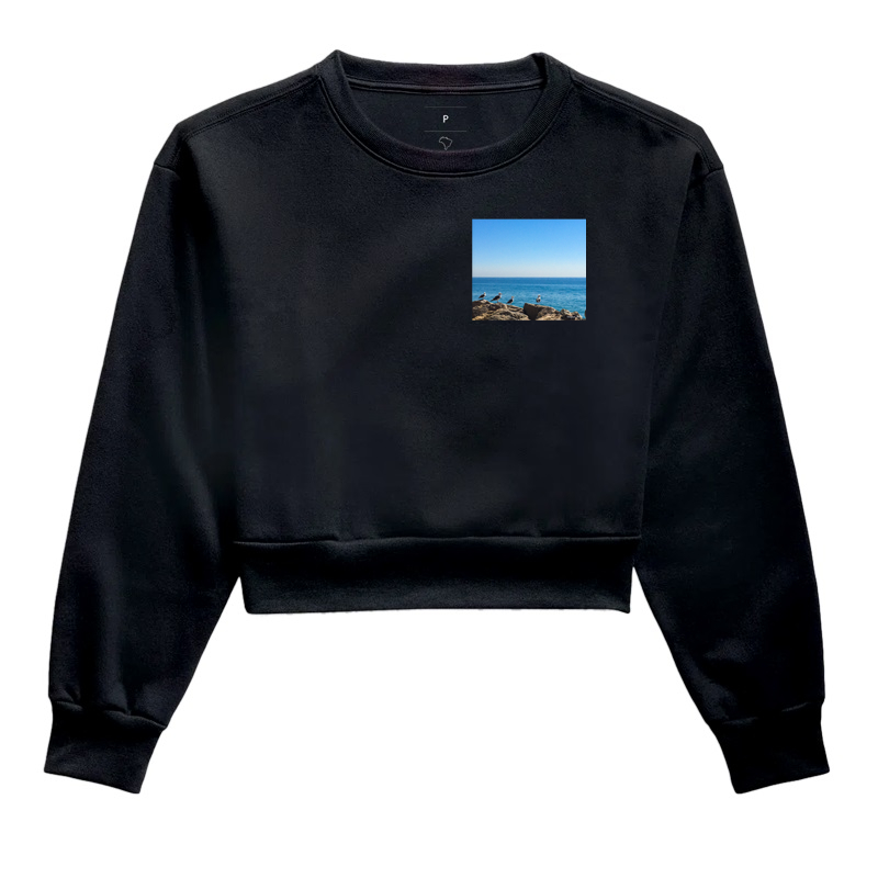 Camiseta Gaivotas Bolso