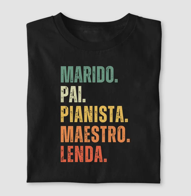 Marido. Pai. Pianista. Maestro. Lenda 