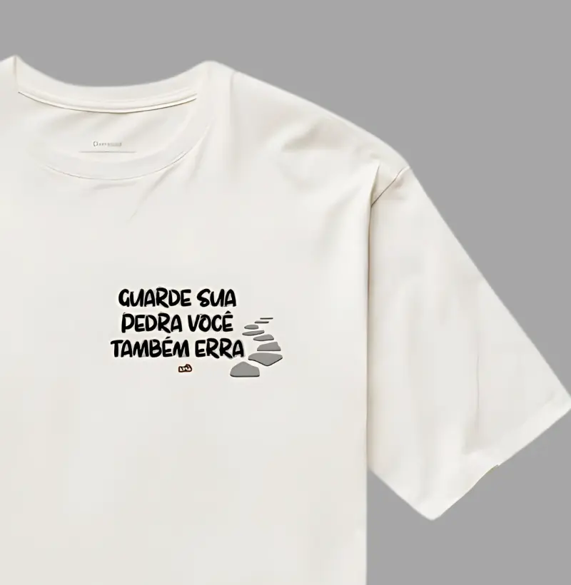 Guarde Sua Pedra Você Também Erra