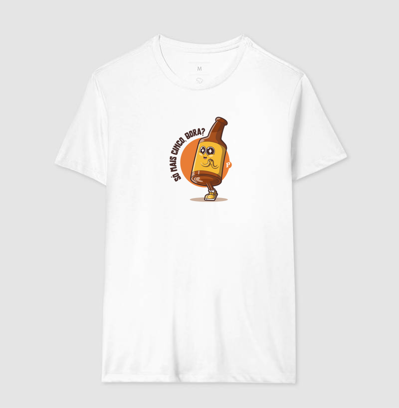 Camiseta Só mais cinco, bora?