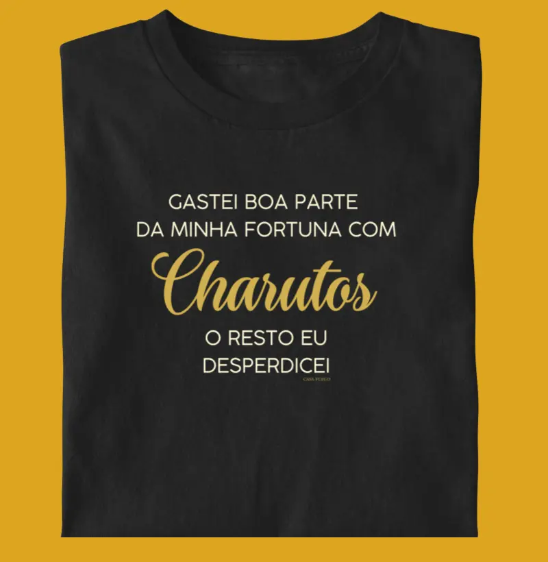 GASTEI BOA PARTE DA MINHA FORTUNA