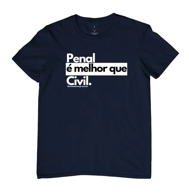 Penal é melhor que civil