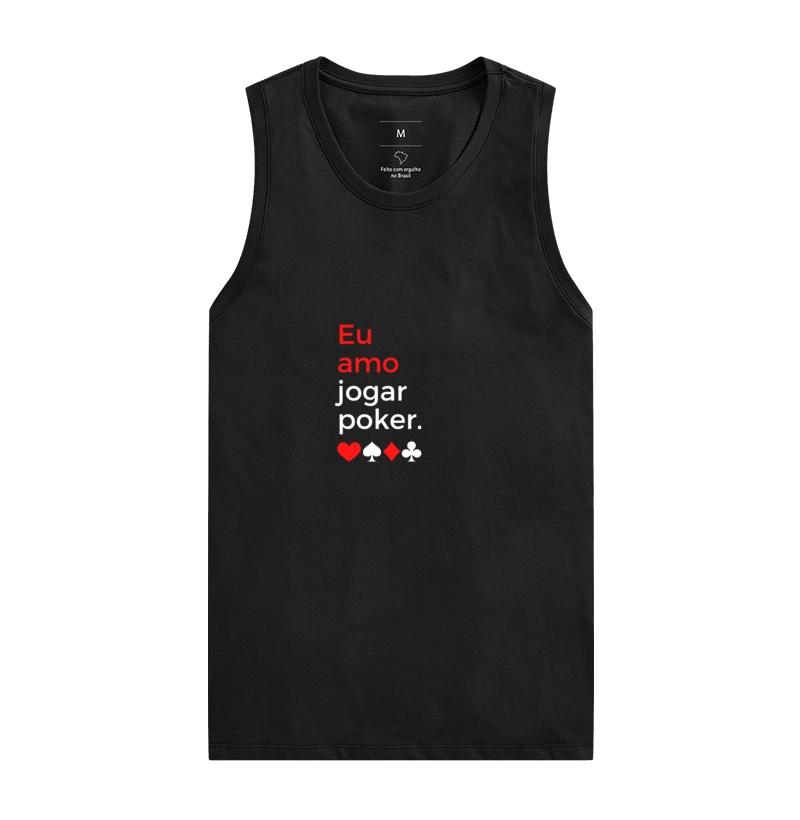 Eu amo jogar poker regata