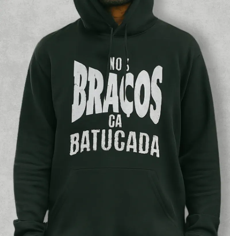 Nos braços da batucada