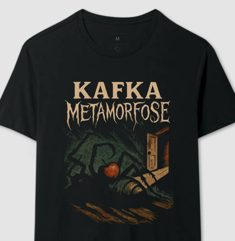 Camiseta Kafka Metamorfose