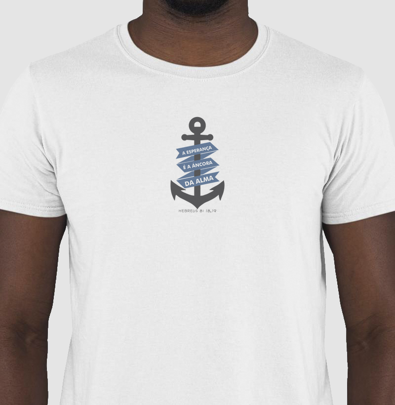 Camiseta Esperança Ancora da Alma