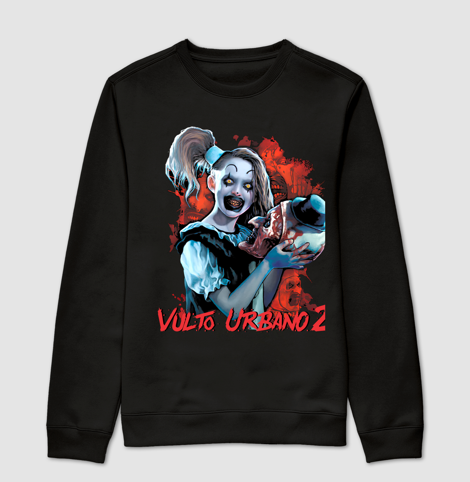 Camiseta Terrifier 2 Heart Stopper Vulto Urbano
