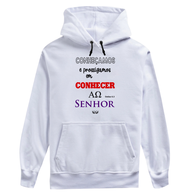 Camiseta Personalizada Conheçamos e Prossigamos em Conhecer ao Senhor. Os. 6.3