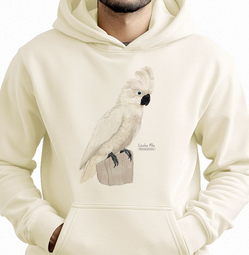 Love Friends - Cacatua Alba - Moletom Hoodie