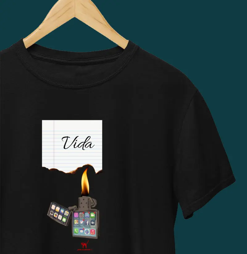 Camiseta Não Queime a Vida