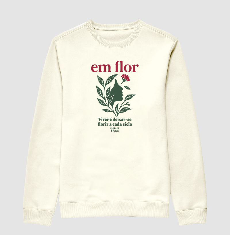 Em flor